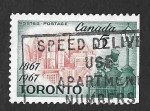 Sellos de America - Canad� -  475 - Centenario de Toronto Como Capital de Ontario