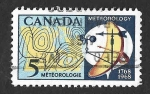 Stamps Canada -  479 - 200 Aniversario de las Primeras Observaciones Meteorológicas