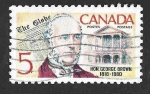 Sellos de America - Canad� -  484 - George Brown