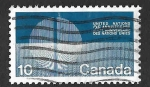 Stamps Canada -  513 - XXV Aniversario de la Naciones Unidas