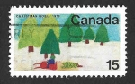 Stamps Canada -  530 - Moto de Nieve