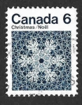 Sellos de America - Canad� -  554 - Copo de Nieve