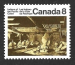 Stamps Canada -  570 - Indios de la Costa del Pacífico