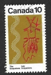 Stamps Canada -  580 - Pájaro Iroqués
