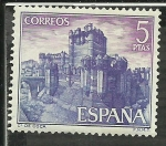 Stamps Spain -  Casttillo de Coca