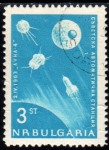 Stamps Bulgaria -  Lunik 4
