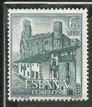 Stamps Spain -  Castillo de Frias