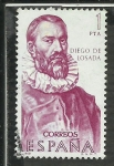 Stamps Spain -  Diego de Losada