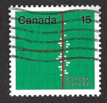 Stamps Canada -  583 - XXII Congreso Internacional de Geografía
