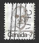 Sellos de America - Canad� -  592 - Louis St. Laurent