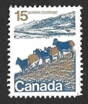 Sellos del Mundo : America : Canad : 595 - Ovejas de Montaña