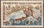 Stamps France -  Campeonato mundial de canoa-kayak