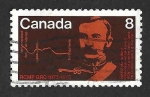 Stamps Canada -  612 - Centenario de la Real Policía Montada de Canadá