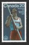 Stamps Canada -  664 - XXI JJOO de Montreal