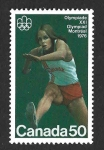 Stamps Canada -  666 - XXI JJOO de Montreal