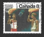 Stamps Canada -  681 - Ceremonia de los XXI JJOO de Montreal