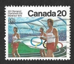 Stamps Canada -  682 - Ceremonia de los XXI JJOO de Montreal