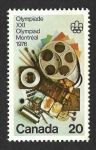 Stamps Canada -  684 - Programa Cultural y de Bellas Artes Olímpica
