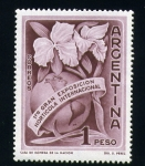 Stamps Argentina -  Exposición horticola internacional