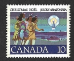 Stamps Canada -  741 - Cazadores Indios