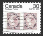 Stamps Canada -  755 - Exposición Internacional de Filatelia CAPEX´78