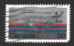 Stamps Canada -  758 - XI Juegos de la Commonwealth