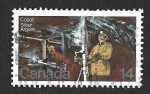 Stamps Canada -  765 - Desarrollo de los Recursos Nacionales