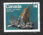 Stamps Canada -  770 - Obras de Artistas Esquimales