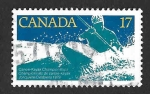 Stamps Canada -  833 - Campeonatos del Mundo de Canoa-Kayak