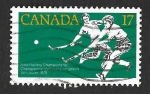 Stamps Canada -  834 - Campeonato Femenino de Hockey sobre Césped