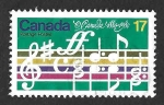Sellos de America - Canad� -  857 - Centenario de “O Canadá”