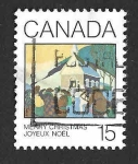 Stamps Canada -  870 - Pintura Canadiense