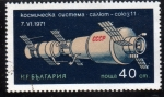 Sellos del Mundo : Europa : Bulgaria : Soyuz 11: A la memoria de Dobrovolski, Volkov y Patsaiev