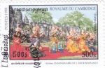 Stamps : Asia : Cambodia :  45 aniversario independencia