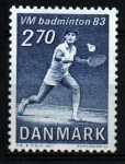 Stamps : Europe : Denmark :  Campeonato mundial badminton