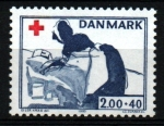 Stamps Denmark -  Cruz Roja