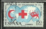 Sellos de Europa - Espa�a -  50 Aniversario de la liga de sociedades de la Cruz Roja