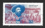 Stamps Canada -  1049 - Centenario de la Rebelión del Noroeste