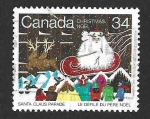 Stamps Canada -  1067 - Pintura de Barbara Carrol
