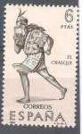 Stamps Spain -  Forjadores de America. El Chasqui.Correo Inca.