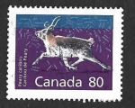 Sellos de America - Canad� -  1180 - Caribú de Peary