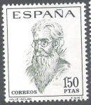 Sellos de Europa - Espa�a -  Literatos españoles. Ramón Maria del Valle Inclán.
