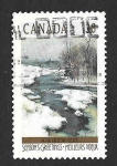 Stamps Canada -  1256 - Pintura de Paisajes de Invierno