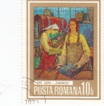 Stamps Romania -  PINTURA-SOLDADORAS