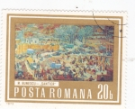 Stamps Romania -  PINTURA- PAISAJE