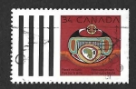 Sellos de America - Canad� -  1297 - Arte Indio