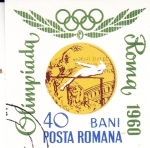 Stamps Romania -  OLIMPIADA ROMA 1960