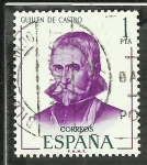 Stamps Spain -  Guillen de Castro