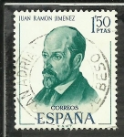 Stamps Spain -  Juan Ramon Jimenez