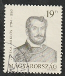 Stamps Hungary -  3460 - Baron Josika Miklos, romancereo